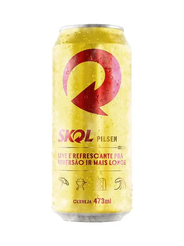Skol latão 473 ml